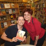 John Searles at author event at the East Meadow Public Library by terryballard