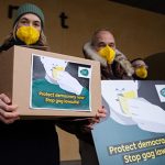Petition for an EU Anti-SLAPPs law delivered to EU Commission Vice President Věra Jourová by SumOfUs