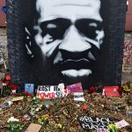 Remembering George Floyd at Chicago and 38th by Fibonacci Blue