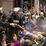 WTO protests in Seattle November 30 1999 by Steve Kaiser from Seattle